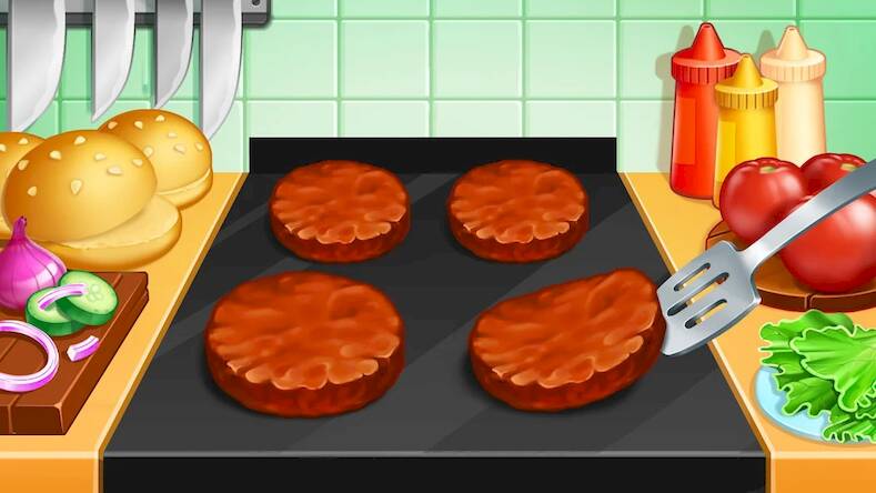 Скачать взломанную Hell's Cooking: Симулятор кафе [Много монет] MOD apk на Андроид