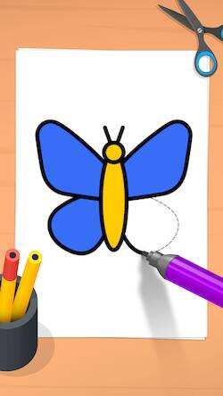 Скачать взломанную ASMR Coloring Book Draw Game [Мод меню] MOD apk на Андроид