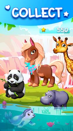 Скачать взломанную Merge Animals Zoo: Животные [Мод меню] MOD apk на Андроид