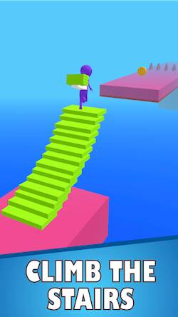 Скачать взломанную Bridge Stack Stair Run [Много денег] MOD apk на Андроид