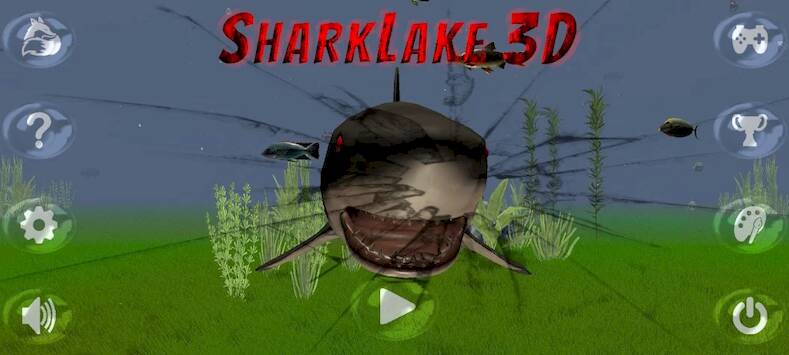 Скачать взломанную Shark Lake 3D [Много монет] MOD apk на Андроид