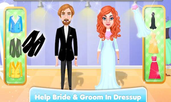 Скачать взломанную Wedding Dress Up Tailor Shop [Мод меню] MOD apk на Андроид