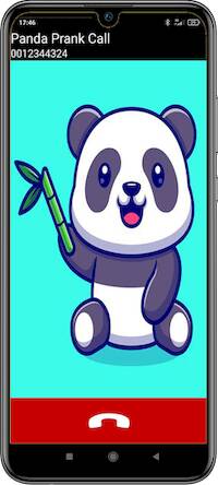 Скачать взломанную Fake Call Panda Game [Бесплатные покупки] MOD apk на Андроид