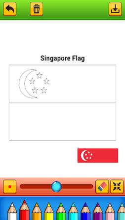 Скачать взломанную coloring southeast asia flag [Бесплатные покупки] MOD apk на Андроид