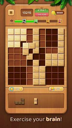 Скачать взломанную Wood Block -Sudoku Puzzle Game [Много монет] MOD apk на Андроид