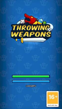 Скачать взломанную Throwing Weapons:Pinball game [Много монет] MOD apk на Андроид