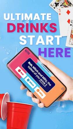 Скачать взломанную Drink To That - Drinking Game [Бесплатные покупки] MOD apk на Андроид