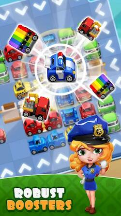 Скачать взломанную Traffic Jam Cars Puzzle Match3 [Бесплатные покупки] MOD apk на Андроид