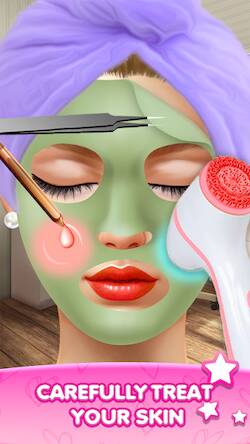 Скачать взломанную ASMR Makeup-DIY Makeover Salon [Много денег] MOD apk на Андроид