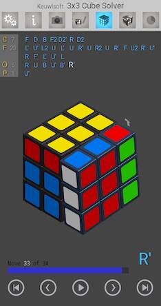 Скачать взломанную 3x3 Cube Solver [Много денег] MOD apk на Андроид