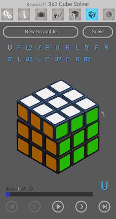 Скачать взломанную 3x3 Cube Solver [Много денег] MOD apk на Андроид