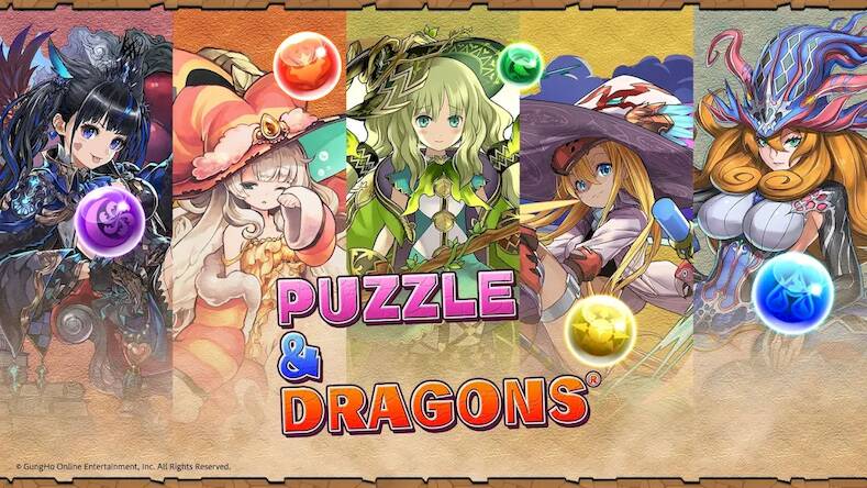 Скачать взломанную Puzzle & Dragons [Мод меню] MOD apk на Андроид