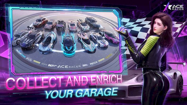 Скачать взломанную Ace Racer [Мод меню] MOD apk на Андроид