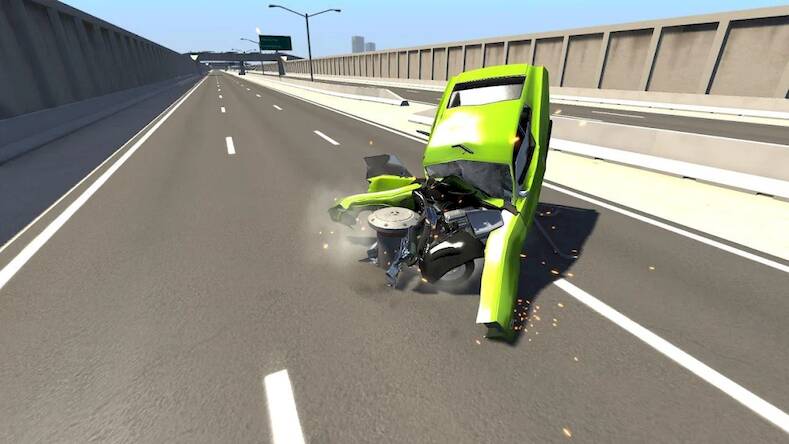 Скачать взломанную Car Crash III Beam Симулятор Р [Много денег] MOD apk на Андроид