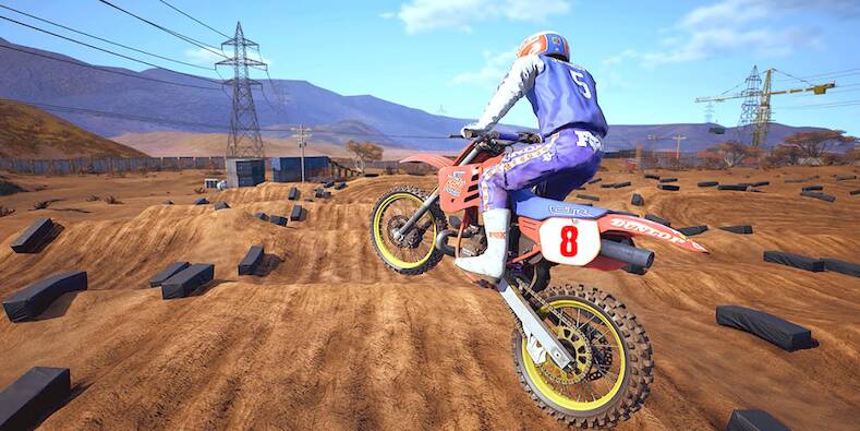 Скачать взломанную Dirt MX Bikes KTM Motocross 3D [Мод меню] MOD apk на Андроид