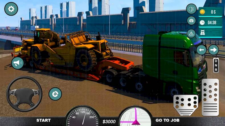 Скачать взломанную Euro Truck Simulator 3 Europa [Много денег] MOD apk на Андроид