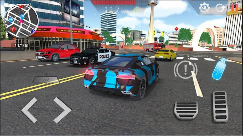 Скачать взломанную Car Real Simulator [Бесплатные покупки] MOD apk на Андроид