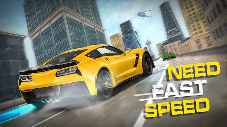 Скачать взломанную Need Fast Speed: Racing Game [Много монет] MOD apk на Андроид