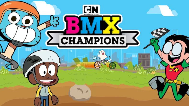 Скачать взломанную BMX Champions [Много монет] MOD apk на Андроид