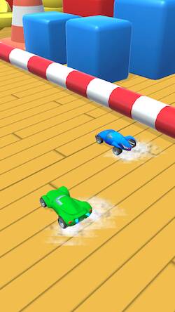 Скачать взломанную Toy Cars: 3D Car Racing [Много монет] MOD apk на Андроид