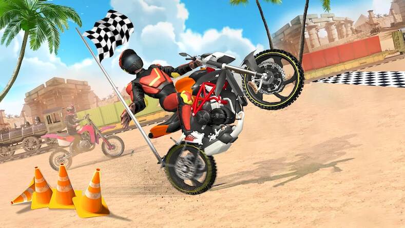 Скачать взломанную Bike Extreme 3D Pro Master [Мод меню] MOD apk на Андроид