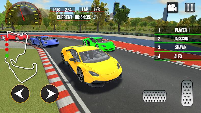 Скачать взломанную Real Car Racing-Car Games [Много монет] MOD apk на Андроид