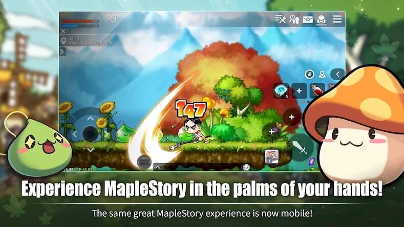 Скачать взломанную MapleStory M - Fantasy MMORPG [Мод меню] MOD apk на Андроид