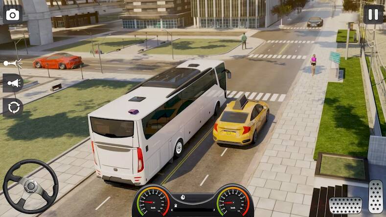 Скачать взломанную Bus Simulator Games: PVP Games [Бесплатные покупки] MOD apk на Андроид