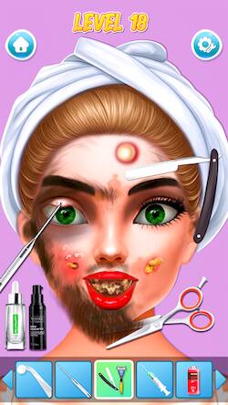 Скачать взломанную Игры про макияж для девочек [Мод меню] MOD apk на Андроид