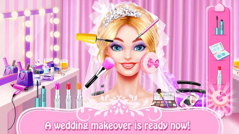 Скачать взломанную Makeup Games: Wedding Artist [Много денег] MOD apk на Андроид