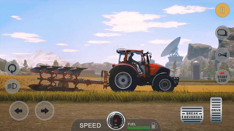 Скачать взломанную Игры про водителей тракторов [Много денег] MOD apk на Андроид