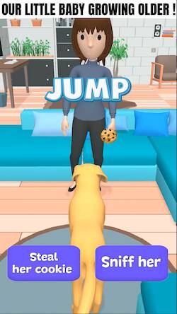 Скачать взломанную Dog Life Simulator [Бесплатные покупки] MOD apk на Андроид