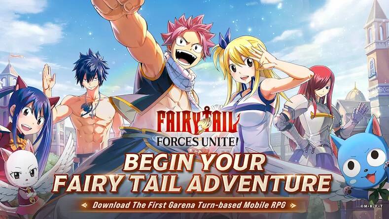 Скачать взломанную FAIRY TAIL: Forces Unite! [Мод меню] MOD apk на Андроид