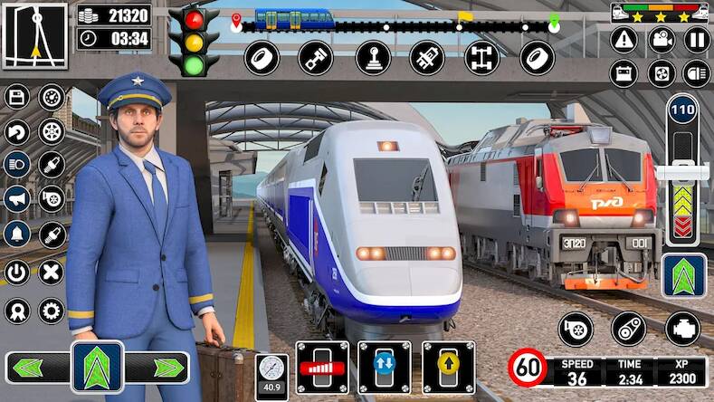 Скачать взломанную City Train Station-Train games [Много денег] MOD apk на Андроид