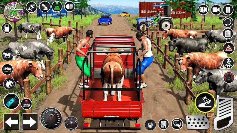 Скачать взломанную Transport Animals: Truck Games [Много монет] MOD apk на Андроид