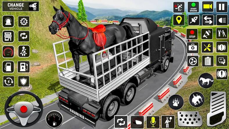 Скачать взломанную Transport Animals: Truck Games [Много монет] MOD apk на Андроид