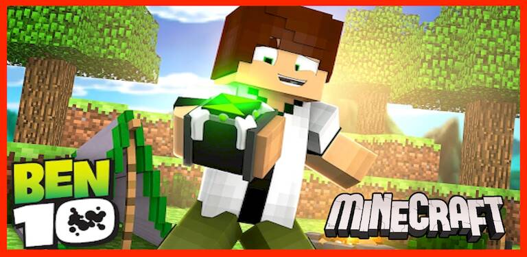 Скачать взломанную Update Ben 10 Mod Minecraft [Мод меню] MOD apk на Андроид