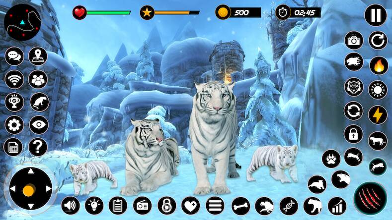 Скачать взломанную Игры Белый Тигр [Много денег] MOD apk на Андроид