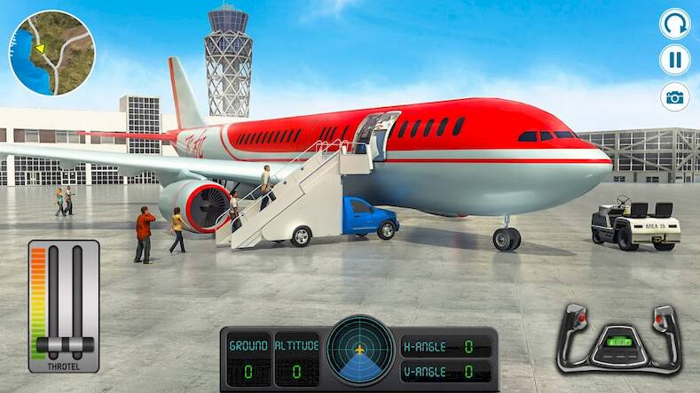 Скачать взломанную Город Пилот- 3D игра-тренажеры [Много денег] MOD apk на Андроид