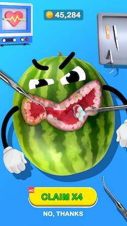 Скачать взломанную Fruit Hospital: ASMR Games [Бесплатные покупки] MOD apk на Андроид
