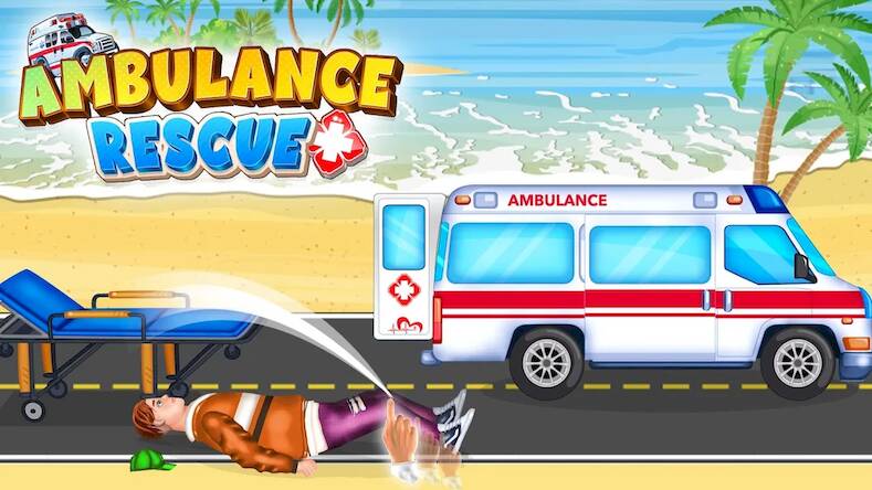 Скачать взломанную Ambulance Rescue Doctor Clinic [Много денег] MOD apk на Андроид