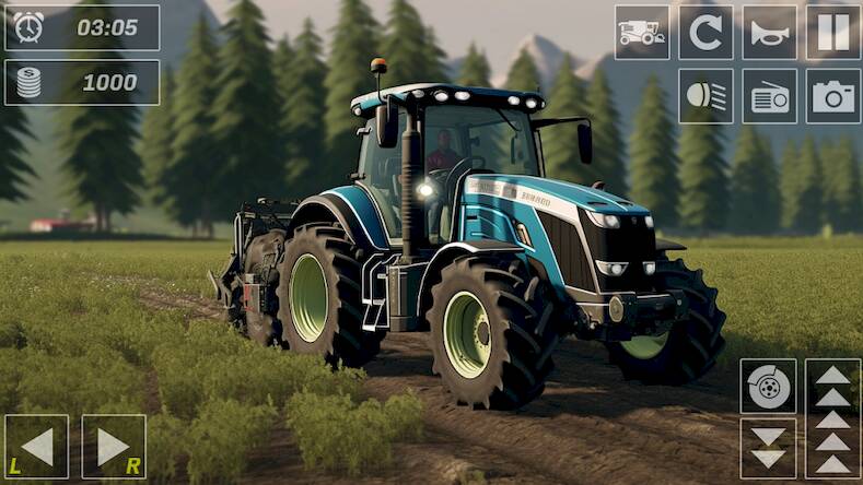 Скачать взломанную сельхозугодья тракторные игры [Бесплатные покупки] MOD apk на Андроид