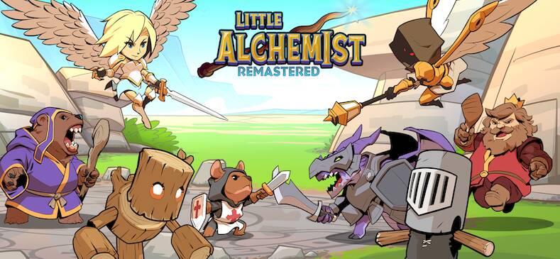 Скачать взломанную Little Alchemist: Remastered [Много монет] MOD apk на Андроид