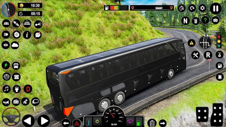 Скачать взломанную Offroad Racing in Bus Game [Мод меню] MOD apk на Андроид