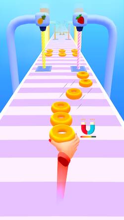 Скачать взломанную Пончик Стек: Donut Games [Бесплатные покупки] MOD apk на Андроид
