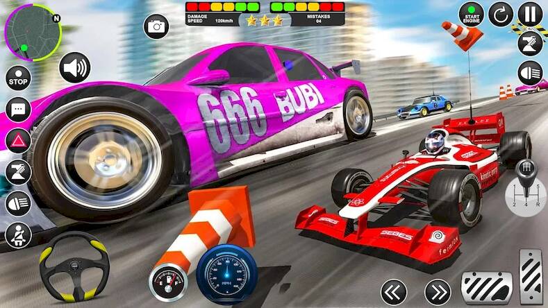 Скачать взломанную Toy Car Stunts GT Racing Games [Бесплатные покупки] MOD apk на Андроид