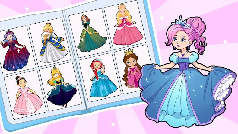Скачать взломанную Бумага Принцесса - Кукла Замок [Бесплатные покупки] MOD apk на Андроид