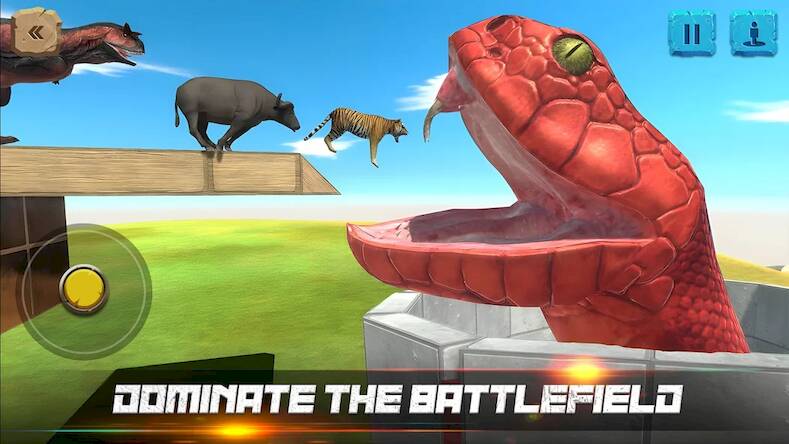 Скачать взломанную Animal Revolt Battle Simulator [Много монет] MOD apk на Андроид