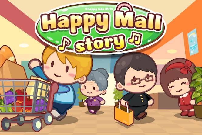 Скачать взломанную Happy Mall Story: Sim Game [Много монет] MOD apk на Андроид