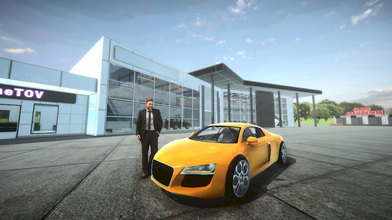 Скачать взломанную Car For Trade: Saler Simulator [Бесплатные покупки] MOD apk на Андроид